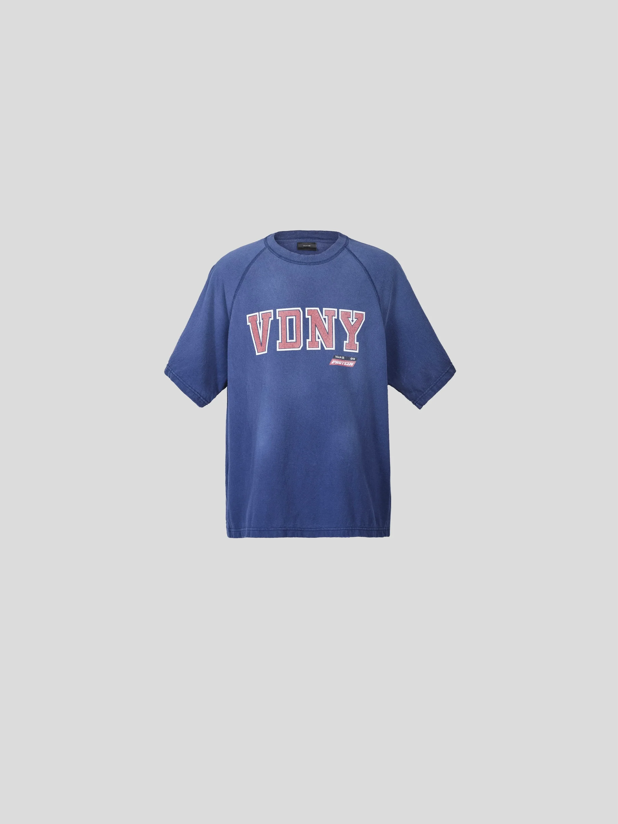 KAPLAN SUNFADED “VDNY” T-SHIRT IN COTTON
