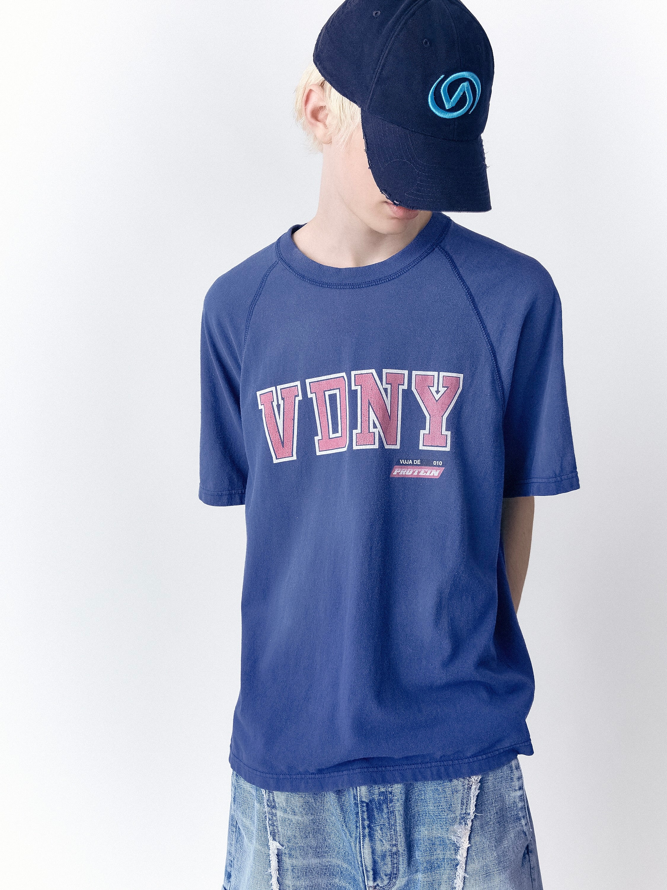KAPLAN SUNFADED “VDNY” T-SHIRT IN COTTON - Image 4